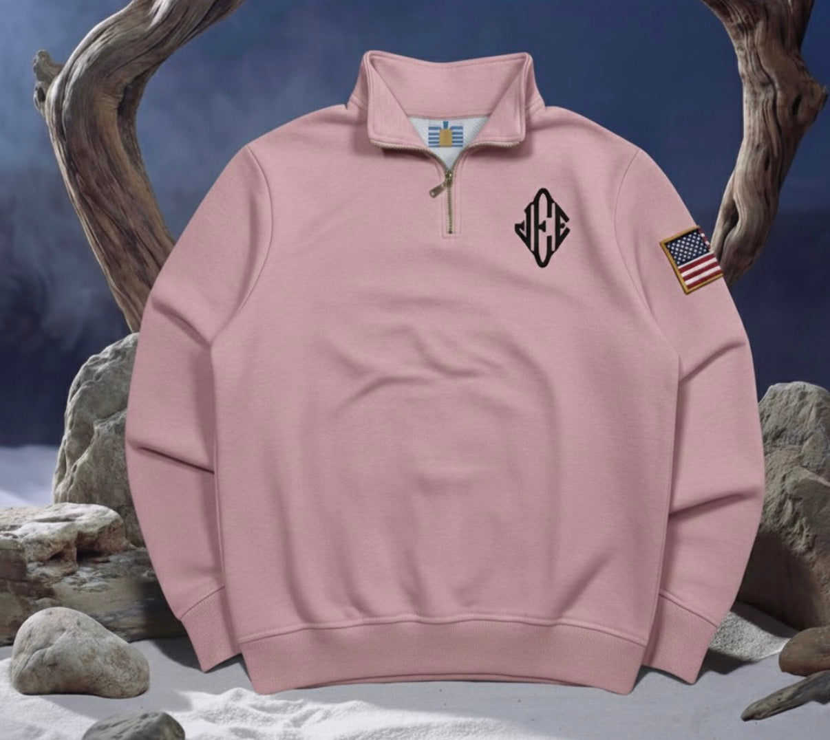 Sweat Col Zippé Signature – Élégance Premium